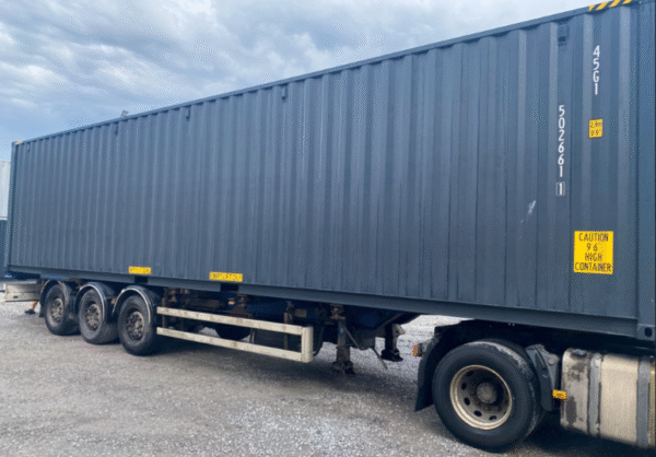 40′ High Cube Sea Container